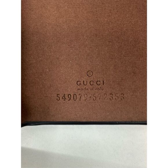 Authentic Gucci Leather Logo Phone Case w/ Tags IPhone 8 Plus Phone Case - Picture 6 of 9